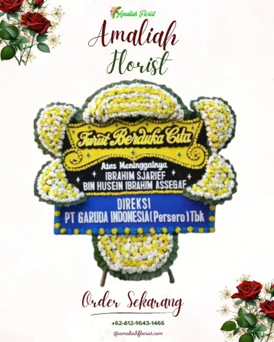 Papan Bunga Duka di Ciaruteun Ilir